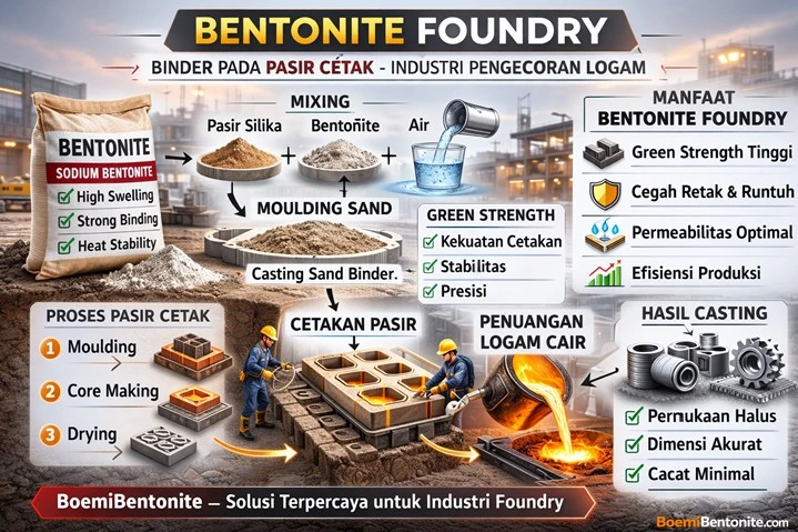 Bentonite Foundry - Boemi Bentonite