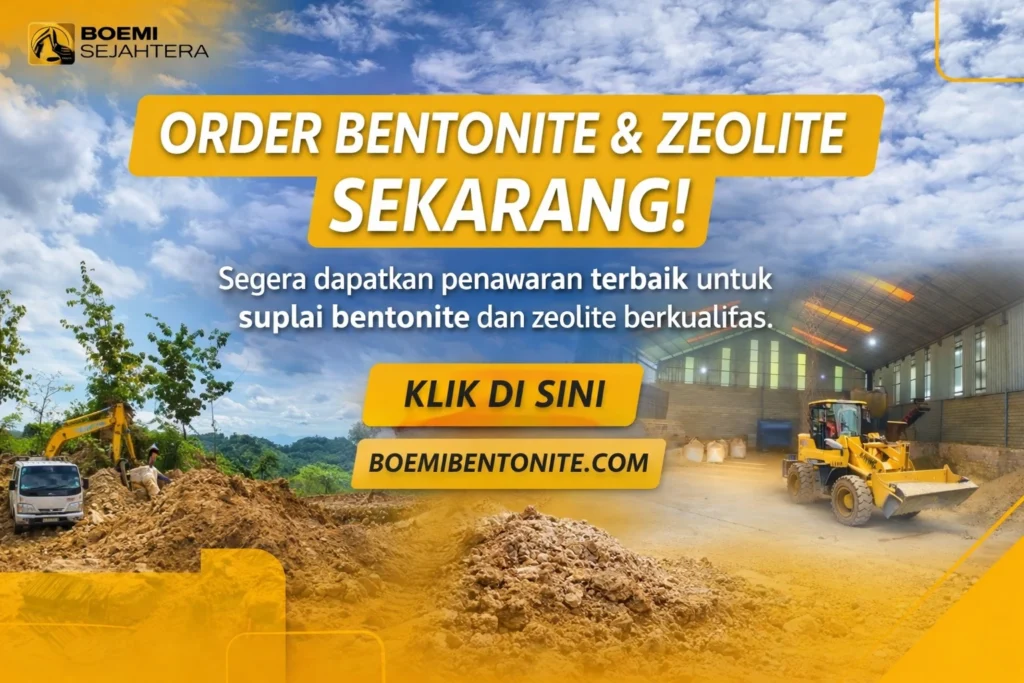 Produsen Zeolite CV Boemi Bentonite 